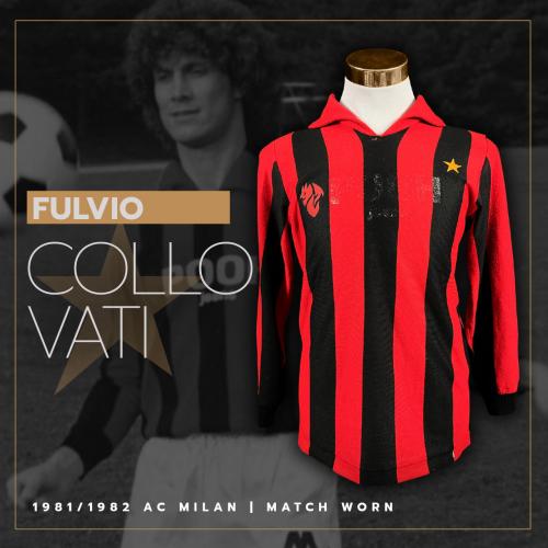 4   -  FULVIO COLLOVATI #5 | 1981/1982 AC MILAN | MATCH WORN