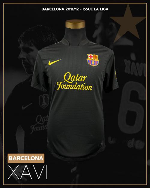 XAVI #6 | 2011/12 BARCELONA | MATCH WORN