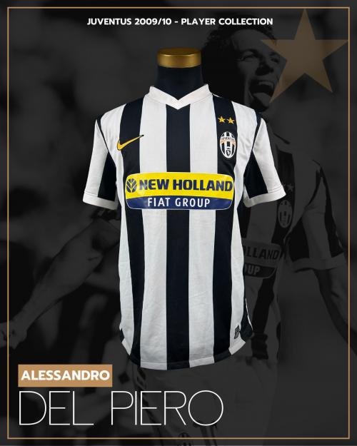 1   -  ALESSANDRO DEL PIERO #10 | 2009/10 JUVENTUS | GAME WORN vs ATALANTA | SWAPPED | PLAYER COLLECTION