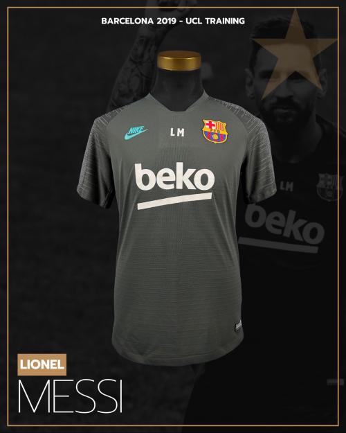 103   -  LIONEL MESSI #10 | 2019/20 BARCELONA | UCL TRAINING WORN