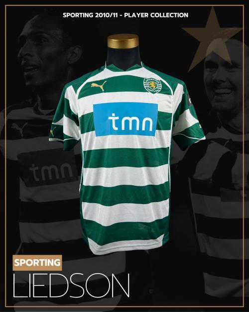 11   -  LIEDSON #31 | 2010/11 SPORTING LISBOA | MATCH ISSUED | GIFTED | PLAYER COLLECTION