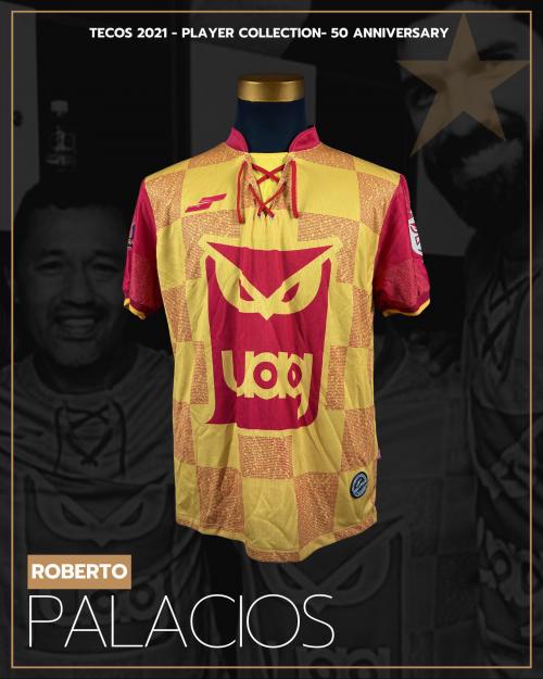 111   -  ROBERTO PALACIOS  #58 | 2021 TECOS 50TH ANNIVERSARY | GAME WORN  |  PLAYER COLLECTION