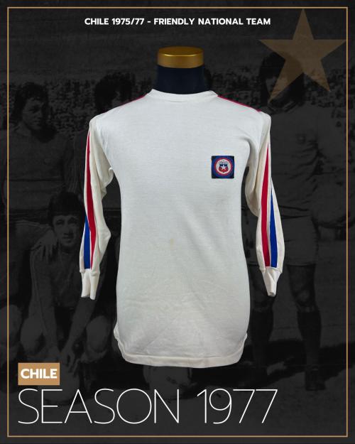 116   -  CHILE #17 | 1975/77 | MATCH WORN |  PROVENANCE