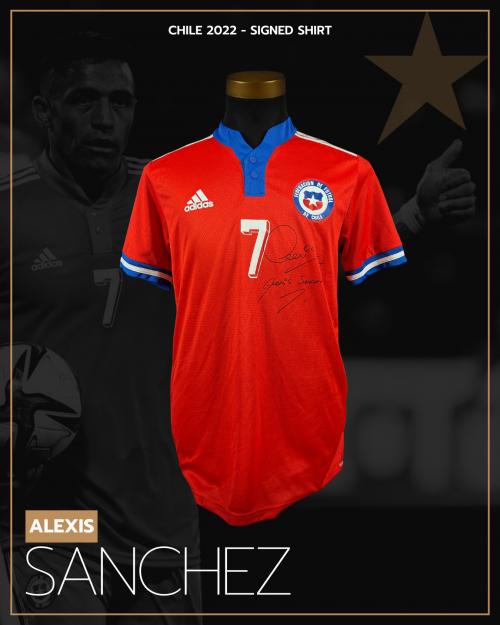 126   -  ALEXIS #7 | 2021/22 CHILE | SIGNED