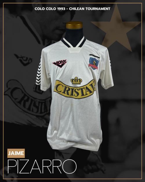 130   -  JAIME PIZARRO #6 | 1993 COLO-COLO | MATCH WORN