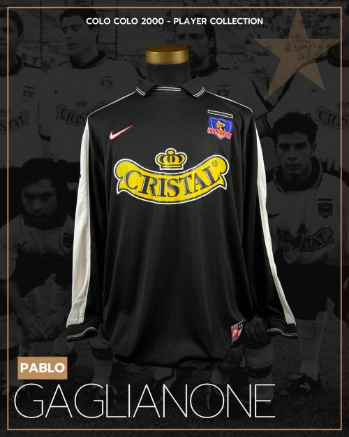 131   -  PABLO GAGLIANONE #5 | 2000 COLO-COLO | MATCH WORN | PLAYER COLLECTION