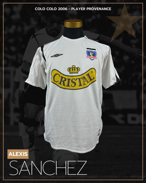 133   -  ALEXIS SANCHEZ #7 | 2006 COLO COLO | MATCH WORN | PROVENANCE