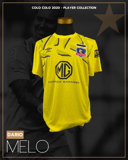 134   -  DARÍO MELO #25 | 2020 COLO-COLO | MATCH ISSUED | PLAYER COLLECTION 