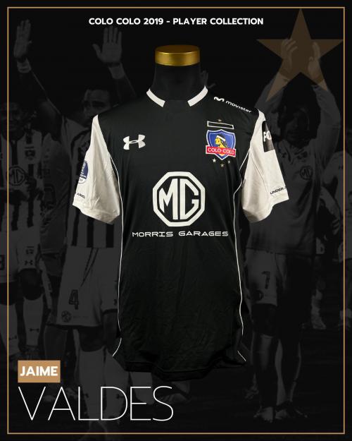 140   -  JAIME VALDÉS #20 | 2019 COLO COLO SUDAMERICANA | RARE MATCH ISSUED | PLAYER COLLECTION 