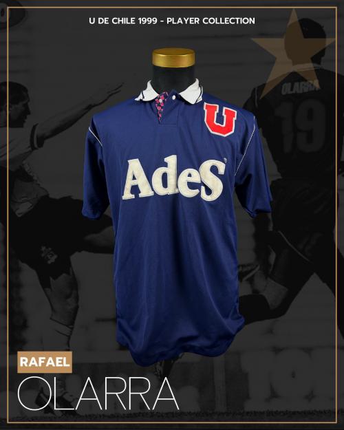 154   -  RAFAEL OLARRA #19 | 1999 U DE CHILE | EXCLUSIVE ONLY 9 GAMES WORN | PLAYER COLLECTION