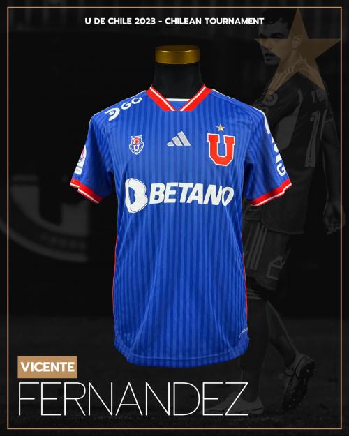 156   -  VICENTE FERNANDEZ #15 | 2023 UNIVERSIDAD DE CHILE | MATCH ISSUED