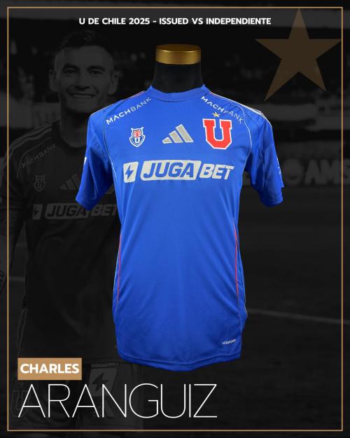 157   -  CHARLES ARANGUIZ #20 | 2025 U DE CHILE | ISSUED VS INDEPENDIENTE