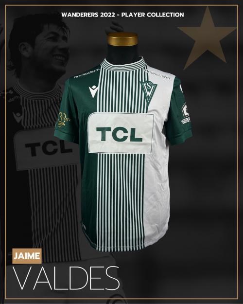 166   -  JAIME VALDÉS #30 |  2022 S.WANDERERS | MATCH ISSUED | PLAYER COLLECTION