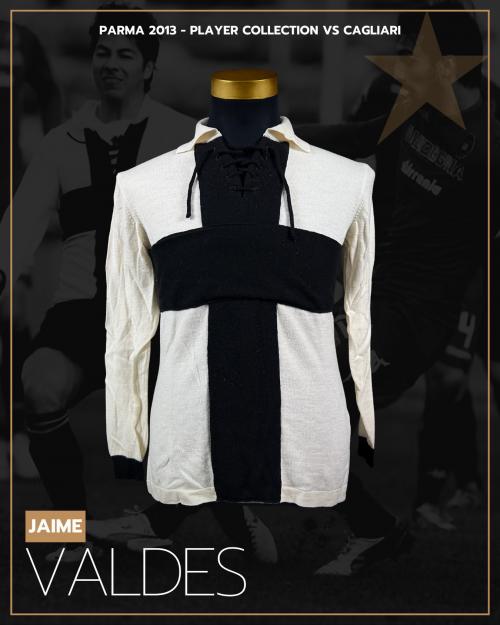 32   -  JAIME VALDES #10 | 2013/14 PARMA | GAME WORN cs CAGLIARI | ONLY 1 GAME | CENTENARY EDITION | PLAYER COLLECTION
