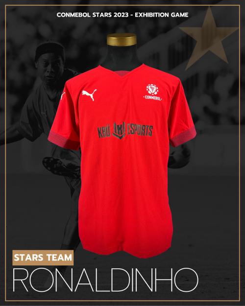 35   -  RONALDINHO #10 | 2023 CONMEBOL LEGENDS | MATCH WORN