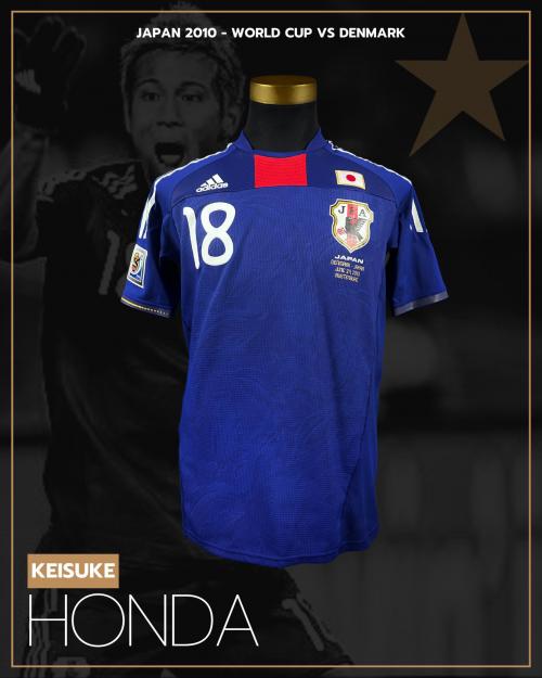 44   -  KEISUKE HONDA #18 | 2020 JAPAN WORLD CUP | GAME WORN vs DENMARK 
