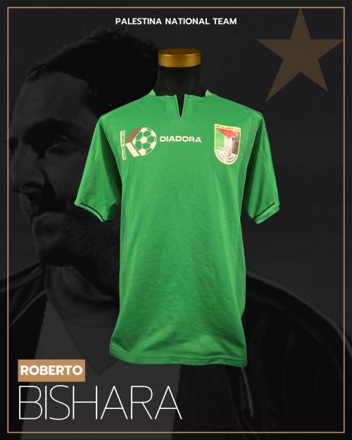 59   -  ROBERTO BISHARA #19 | PALESTINA | MATCH WORN | PLAYER COLLECTION