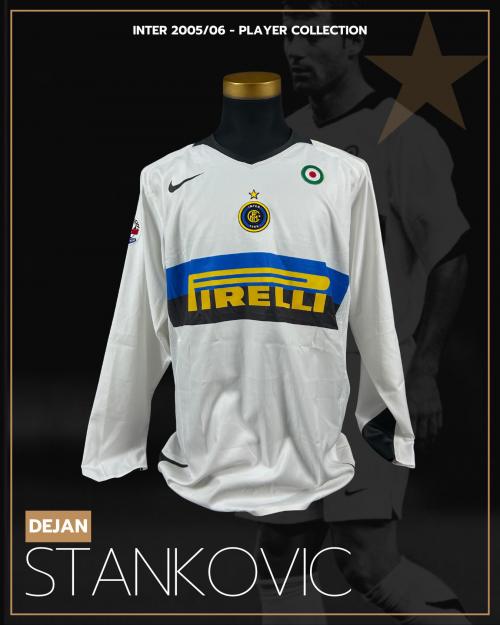 8   -  DEJAN STANKOVIC #5 | 2005/06 INTER | GAME WORN vs LECCE | SWAPPED | PLAYER COLLECTION