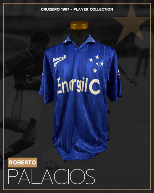 81   -  ROBERTO PALACIOS #10 | 1997 CRUZEIRO  | MATCH WORN | PLAYER COLLECTION