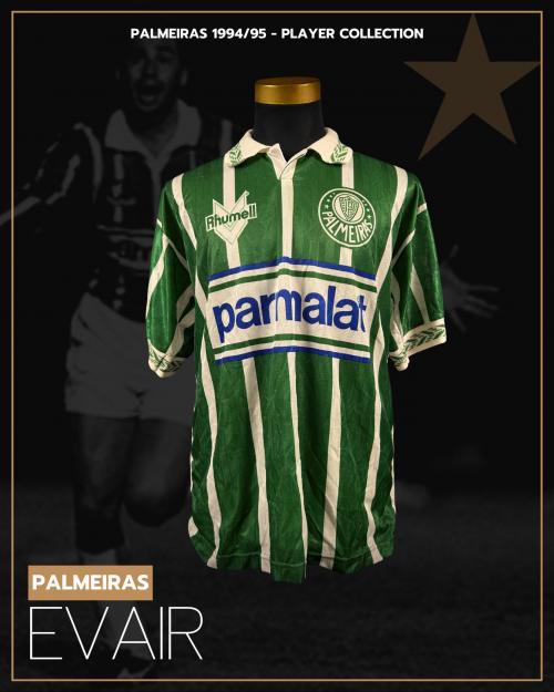 82   -  EVAIR #9 | 1994/95 PALMEIRAS | MATCH WORN | PLAYER COLLECTION