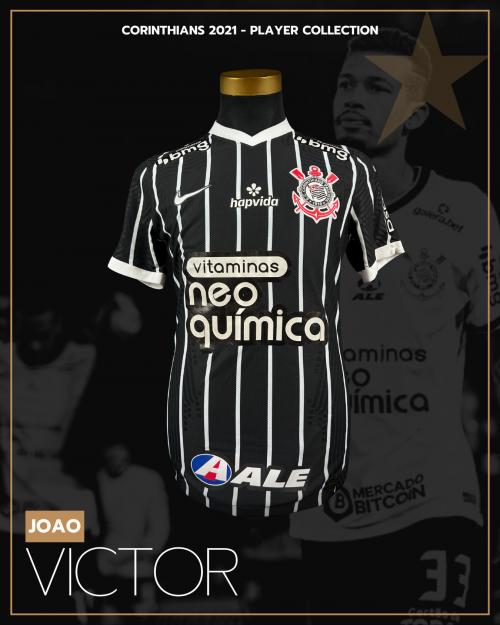 83   -  JOAO VICTOR #33 | 2021 CORINTHIANS | MATCH ISSUED | PLAYER COLLECTION