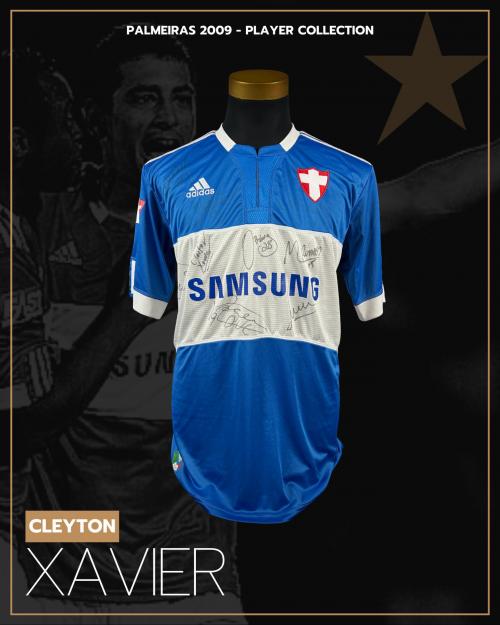 88   -  CLEYTON XAVIER #10 | 2009/10 PALMEIRAS | MATCH WORN | PROVENANCE