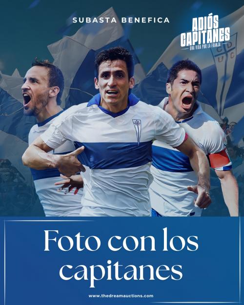 10   -  PHOTO EXPERIENCE | MEET & GREET + FOTO HISTÓRICA CON LOS 3 CAPITANES | EXP02-COD05