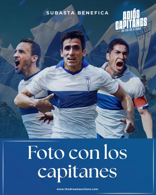 6   -  PHOTO EXPERIENCE | MEET & GREET + FOTO HISTÓRICA CON LOS 3 CAPITANES | EXP02-COD01