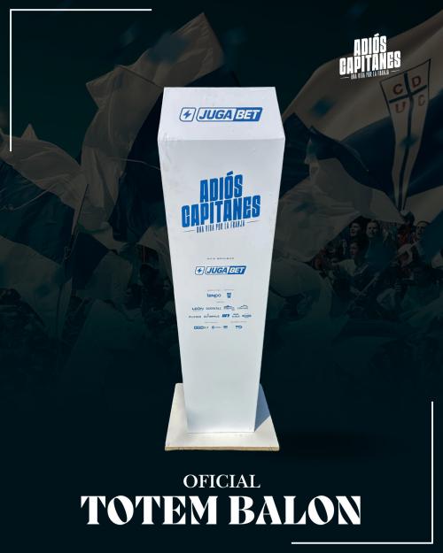 18   -  TOTEM OFICIAL BALON | 2025 ADIOS CAPITANES 