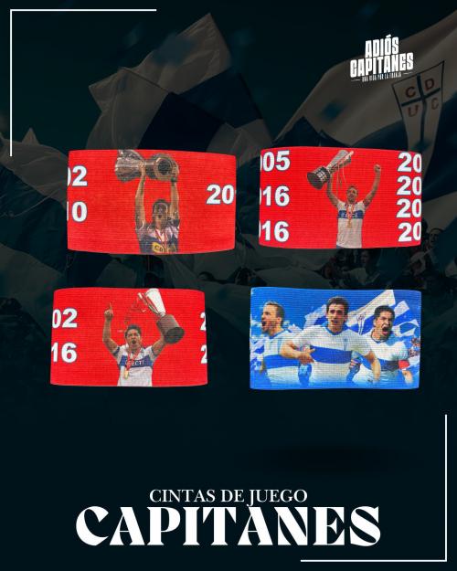 20   -  SET 4 JINETAS  USADAS POR CAPITANES | 2025 UC ADIOS CAPITANES | FIRMADAS