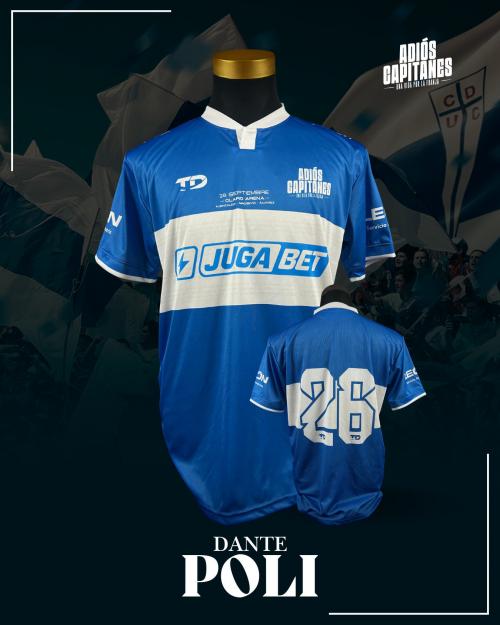 7   -  DANTE POLI #26| 2025 UC ADIOS CAPITANES | TRANSPIRADA 