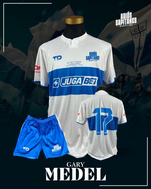 8   -  GARY MEDEL #17| 2025 UC ADIOS CAPITANES | KIT COMPLETO | TRANSPIRADO