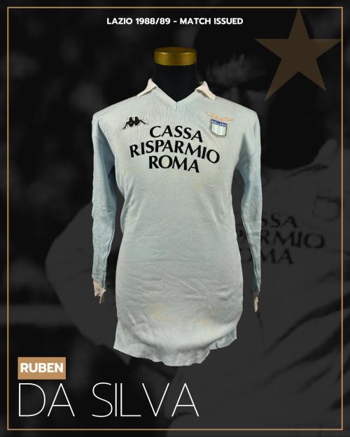 1   -  RUBEN DA SILVA #17 | 1988/89 LAZIO | MATCH ISSUED | FAILED TRANSFER
