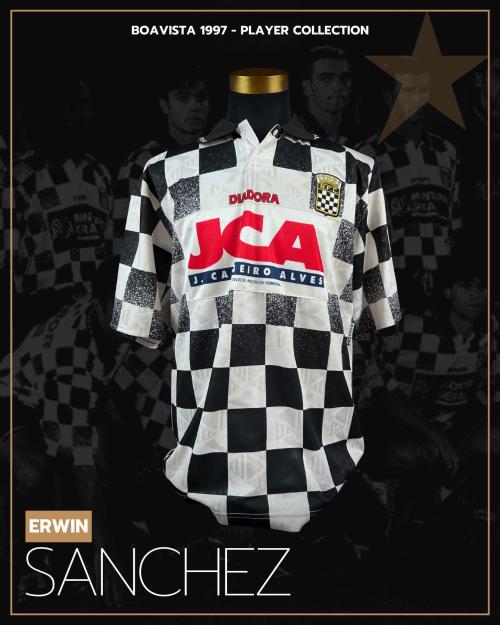 115   -  ERWIN SANCHEZ #10 | 1997 BOAVISTA PORTUGAL CUP | FINAL WORN vs BENFICA | GIFTED | PLAYER COLLECTION