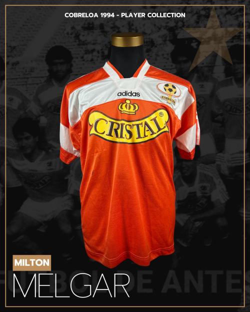 136   -  MILTON MELGAR  #8 | 1994 COBRELOA  | MATCH WORN | PLAYER COLLECTION