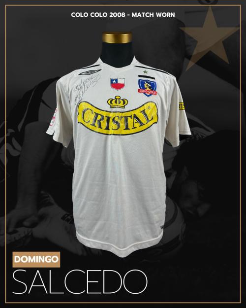 151   -  JOSÉ SALCEDO #24 | 2008 COLO COLO | MATCH WORN
