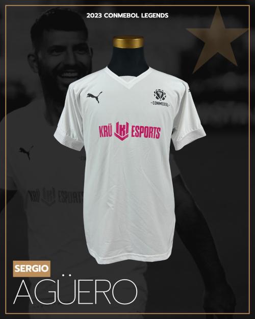 18   -  SERGIO AGUERO #10 | 2023 CONMEBOL LEGENDS | MATCH WORN
