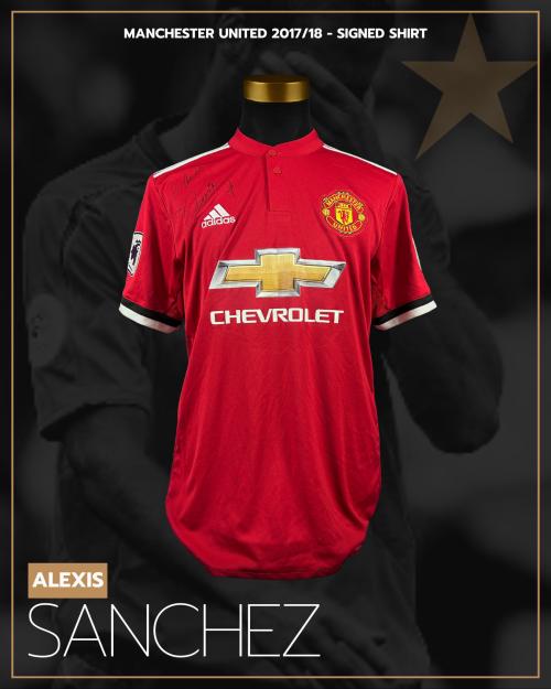 27   -  ALEXIS SANCHEZ #7 | 2017/18 MANCHESTER | SIGNED  | FAN VERSION