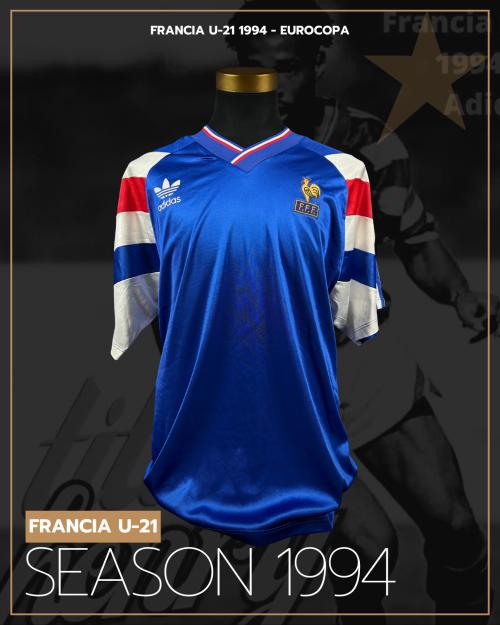 32   -  FRANCE #15 | 1994 FRANCE U-21 EURO | MATCH WORN