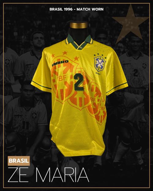 60   -  ZÉ MARIA #2 | 1996 BRASIL | MATCH WORN