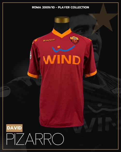 7   -  DAVID PIZARRO #7 | 2009/10 ROMA | GAME WORN vs ATALANTA | SWAPPED | PLAYER COLLECTION