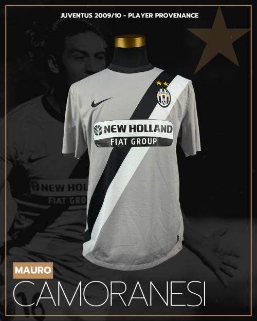 8   -  MAURO CAMORANESI #16 | 2009/10 JUVENTUS | GAME WORN vs ATALANTA | SWAPPED | PLAYER COLLECTION