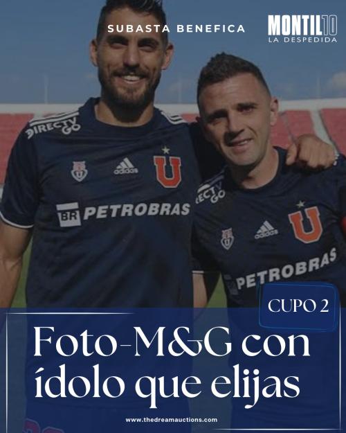 12   -  EXPERIENCIA 3 | FOTO + M&G CON 1 JUGADOR | CUPO 2