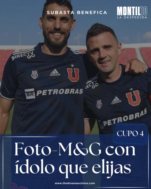 14   -  EXPERIENCIA 3 | FOTO + M&G CON 1 JUGADOR | CUPO 4