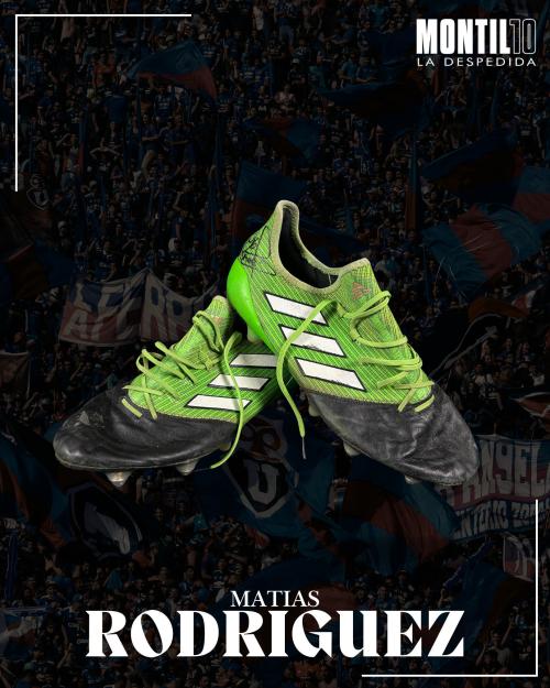 13   -  MATÍAS RODRIGUEZ | 2025 LA DESPEDIDA | ZAPATOS USADOS EN PARTIDO| FIRMADO