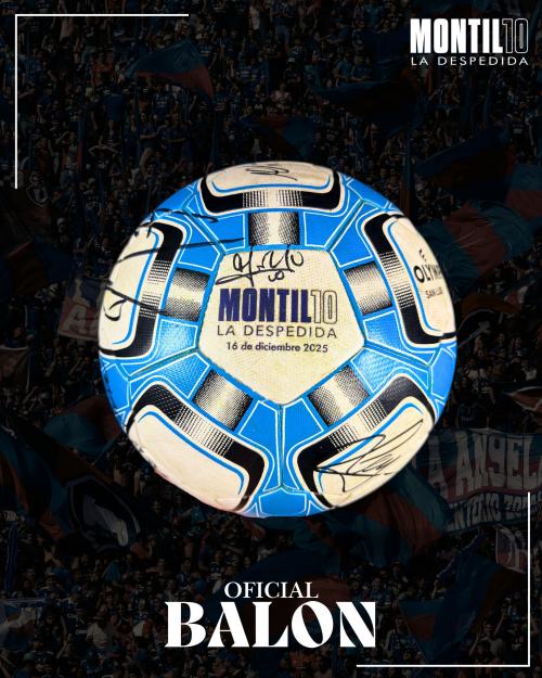 19   -  PELOTA FIRMADA POR IDOLOS AZULES | 2025 LA DESPEDIDA | USADA EN PARTIDO |ÚNICA