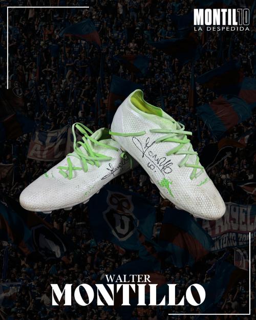 2   -  WALTER MONTILLO | 2025 LA DESPEDIDA | ZAPATOS USADOS EN PARTIDO| FIRMADO