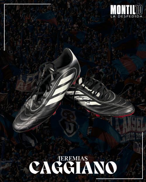 20   -  JEREMÍAS CAGGIANO #10 | 2025 LA DESPEDIDA | ZAPATOS USADOS EN PARTIDO| FIRMADO