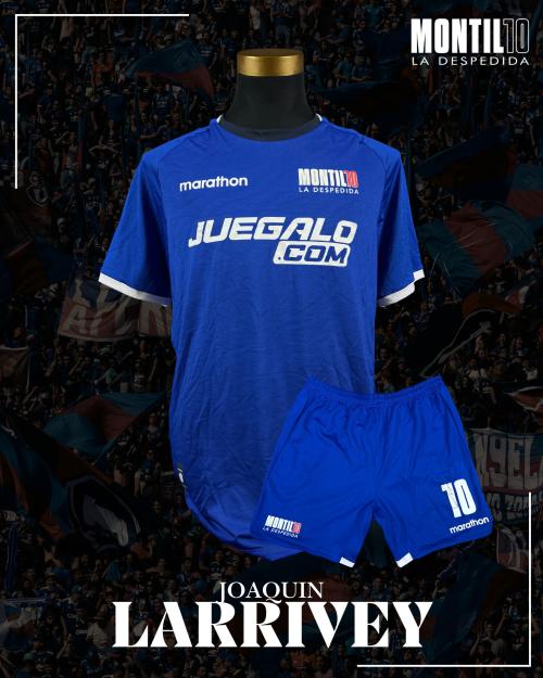 8   -  JOAQUIN LARRIVEY #10 | 2025 LA DESPEDIDA | KIT TRANSPIRADO SEGUNDO TIEMPO | FIRMADO