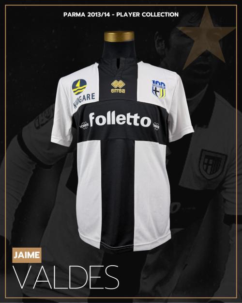 10   -  JAIME VALDÉS #10 | 2013/14 PARMA | MATCH WORN | PLAYER COLLECTION
